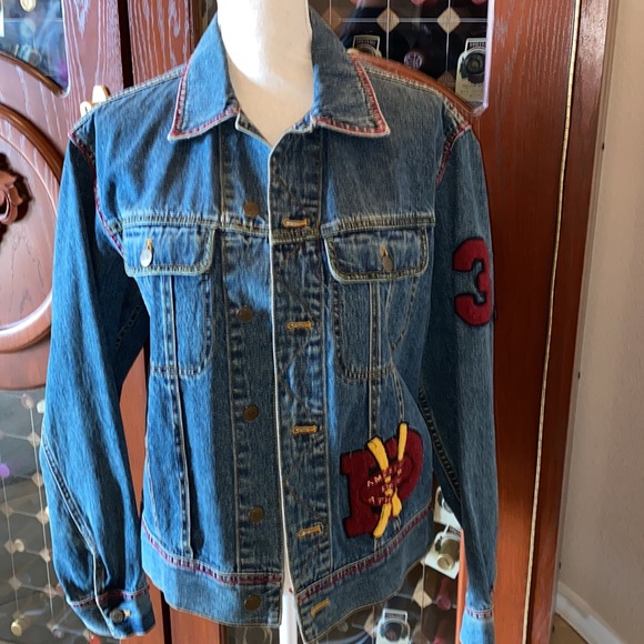 Vintage DKNY Jean Jacket size 8 - Picture 3 of 14